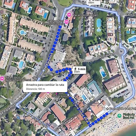Polcent 1 Pequeno Cercano A La Playa Lägenhet S'Agaro